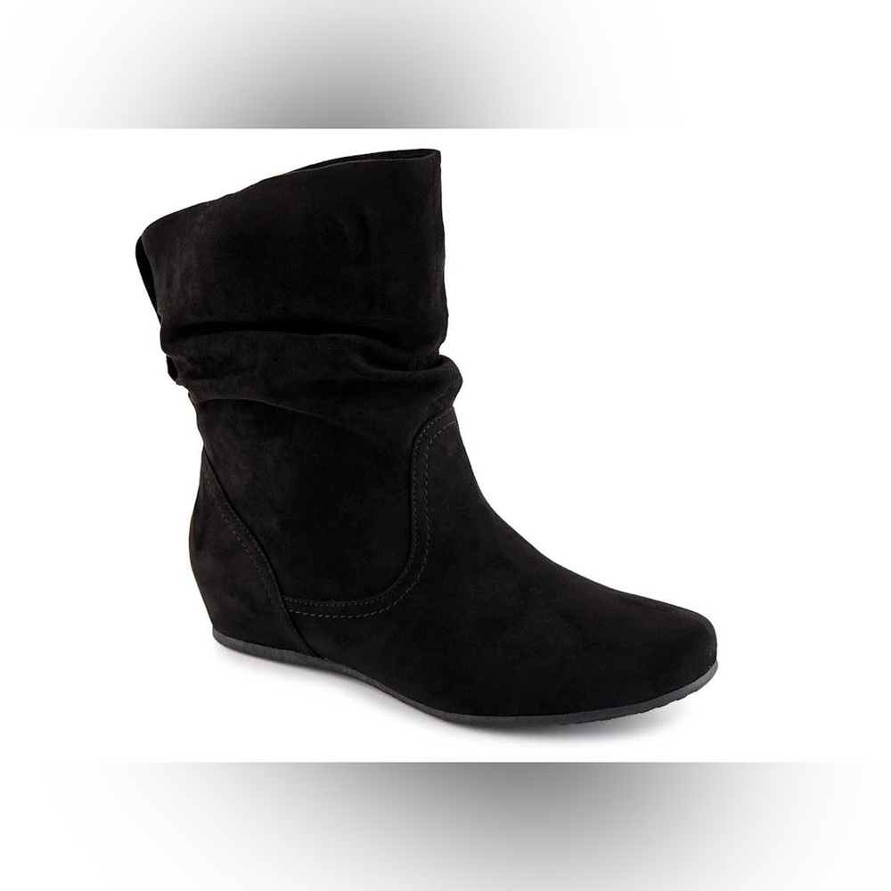 Xappeal Women’s Black Carney Wedge Boot size 6 - Picture 2 of 8